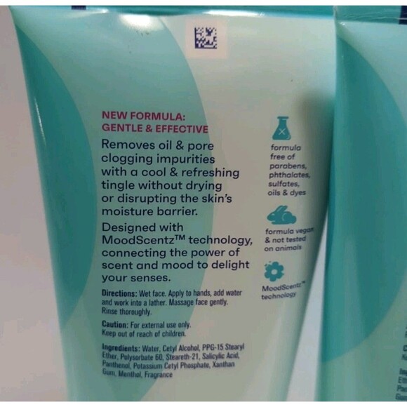 NEW Clean & Clear Deep Action Cream Cleanser Oil Free 6.5oz ( 2 Pack ) - Picture 4 of 5